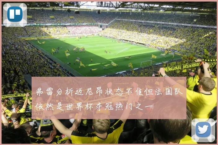 弗雷分析迈尼昂状态不佳但法国队依然是世界杯夺冠热门之一